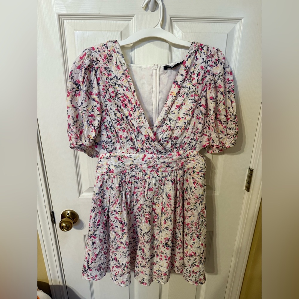 French Connection Multicolor Floral Dress XL